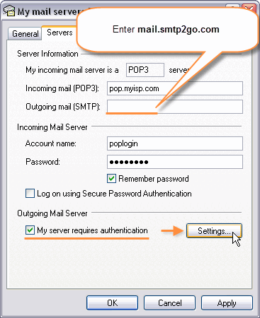 piramide excelleren eeuwig Setting up Outlook Express with SMTP2GO