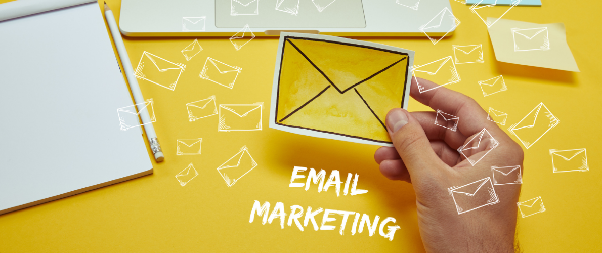 Email marketing trends 2025 - email and laptop image